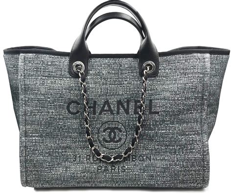 chanel black canvas bag|chanel handbags large tote bag.